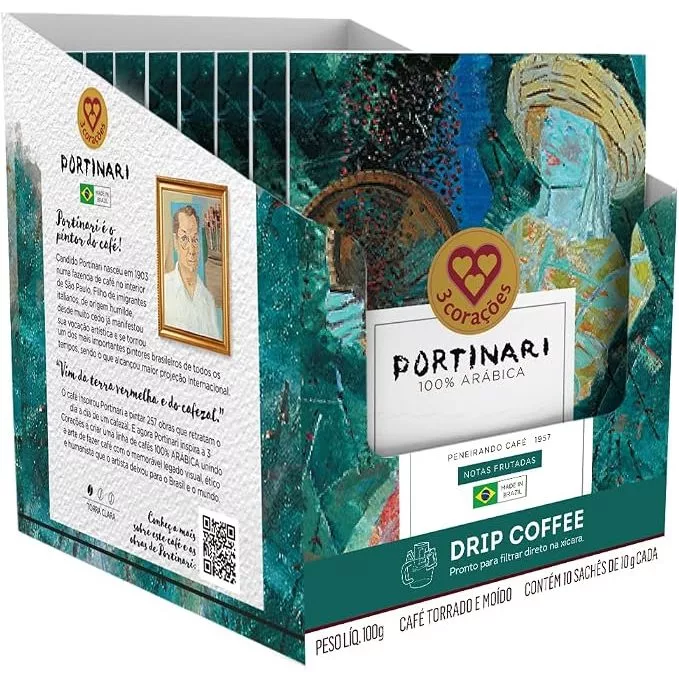 DRIP COFFEE GOURMET PORTINARI  SACHÊ 11G